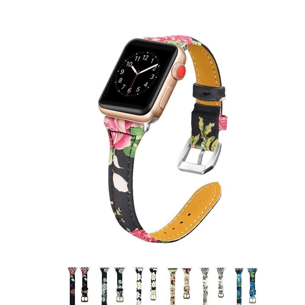 accessories Genuine Leather Apple Watch band, 44mm/ 40mm/ 42mm/ 38mm, Iwatch Series 1 2 3 4, USA Fast Shipping