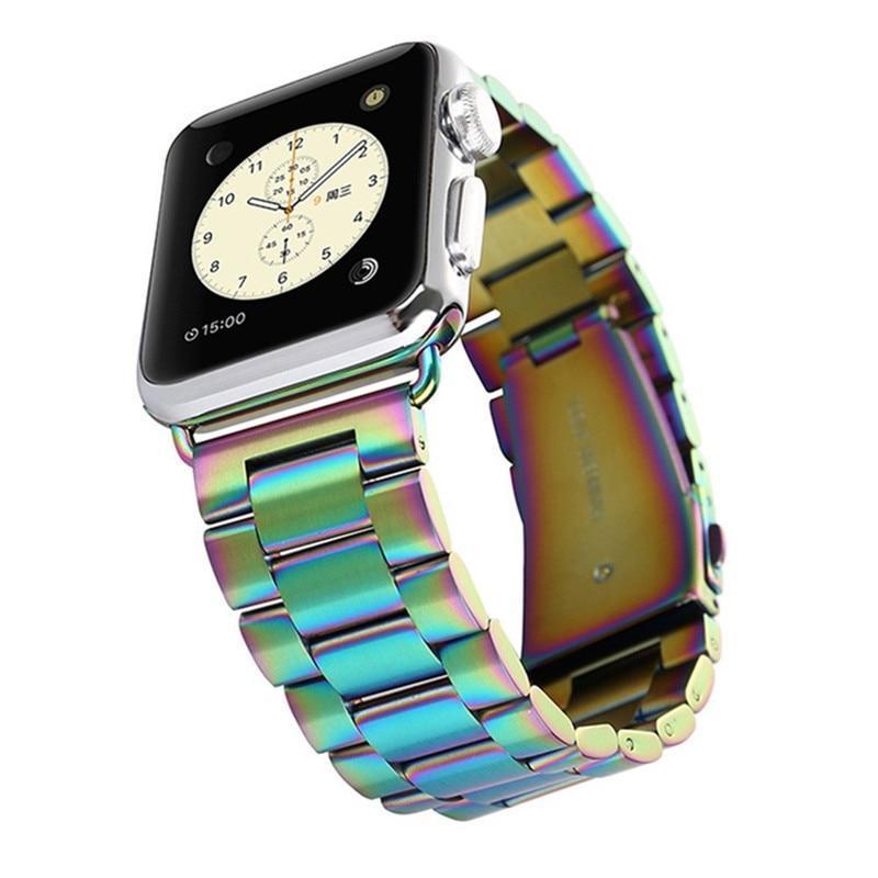 Accessories Mix / 42mm/44mm Apple watch sport strand band, Link band, 44mm, 42mm, 40mm, 38mm, Series 1 2 3 4 Stainless Steel, US Fast shipping
