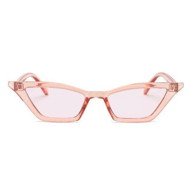 Accessories pink / with Sunglasses Bag Duplicate! Retro Vintage Sunglasses Women Cat Eye
