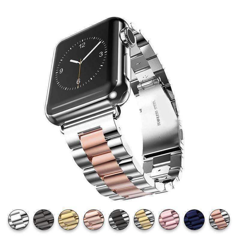 Accessories silverrosegold / 38mm/40mm Apple watch sport strand band, Link band, 44mm, 42mm, 40mm, 38mm, Series 1 2 3 4 Stainless Steel, US Fast shipping