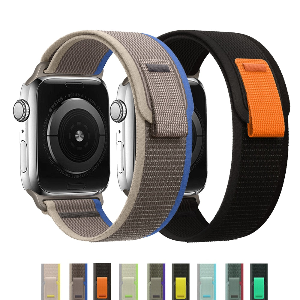 Trail Loop Trail Loop For Apple Watch Band Series 8 7 6 5 Correa Bracelet iWatch ...