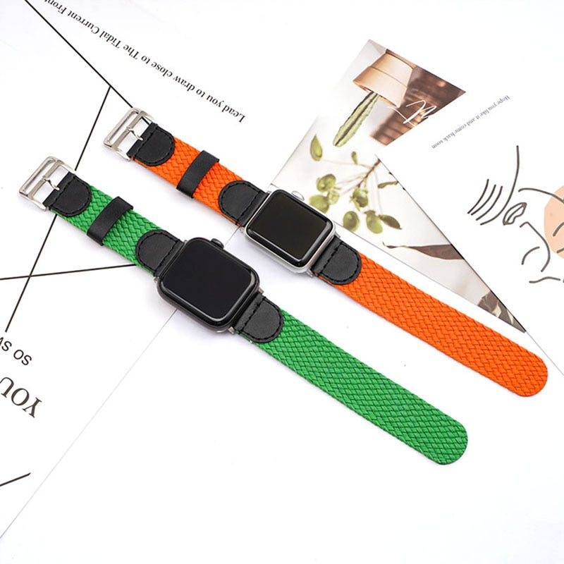 Braided Loop Series 7 6 5 FABRIC Nylon Belt Strap Sport Loop Wristband