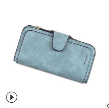 Apple 1257-1 green New Women Casual Wallet Brand Cell Phone Wallet Big Card Holders Wallet Handbag Purse Clutch Messenger Shoulder Straps Bag