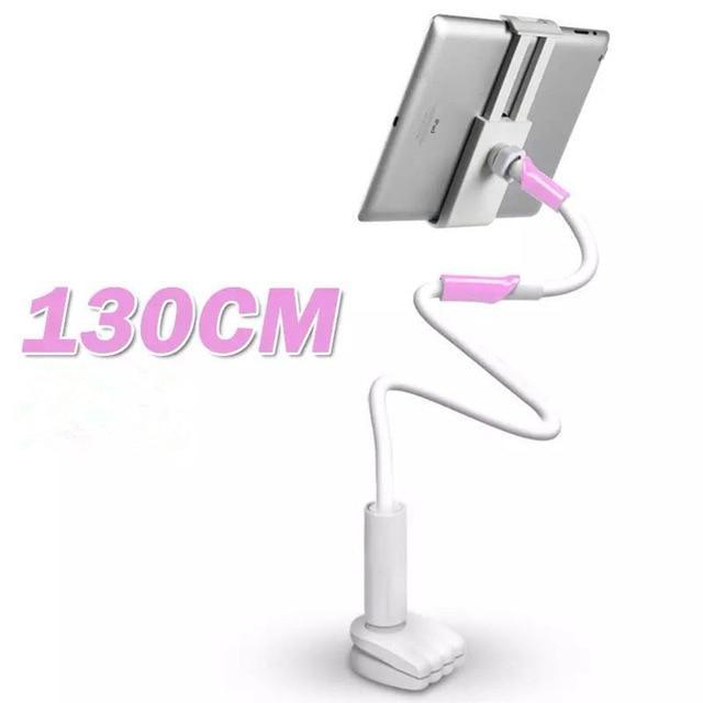 Apple 130cm pink Universal Long Arm Tablet Stand Holder For Samsung Ipad Air Mini Xiaomi Mipad Kindle 4.0 To 11 inch Phone & Tablet Stand Holder - USPS US fast shipping