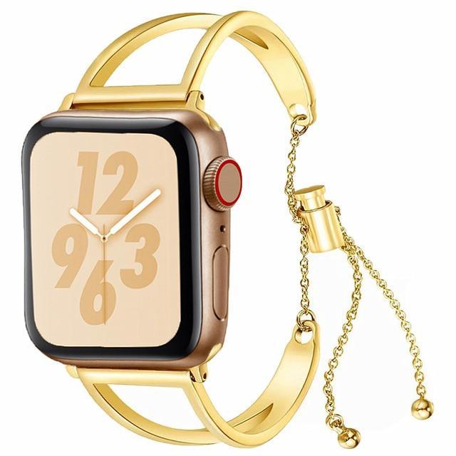 Apple Watch Band Cuff, luxury bracelet Fits 44mm 40mm 42mm 38mm, Iwatch Series 1 2 3 4 5 6