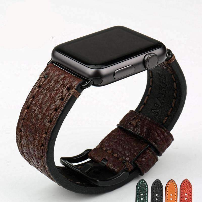 Blue Military Band Apple Watch Series 7 orders Series 6,Series 5, Series 4, Series 3, Series 2,44mm,42mm,40mm,38mm,Handmade Cowhide Leather,