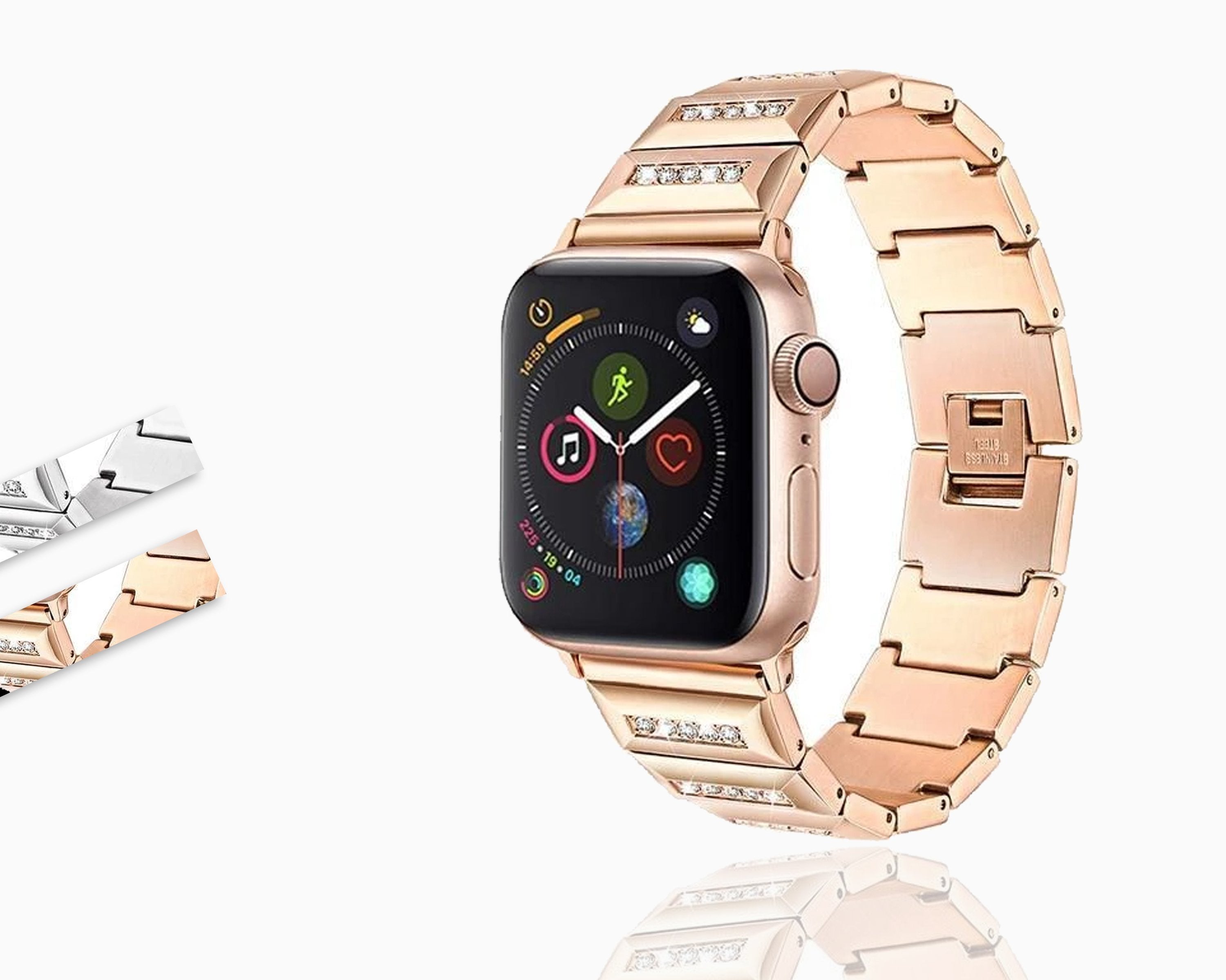 Otrain Apple Series Stainless Steel Watch Gold Stainless Watch