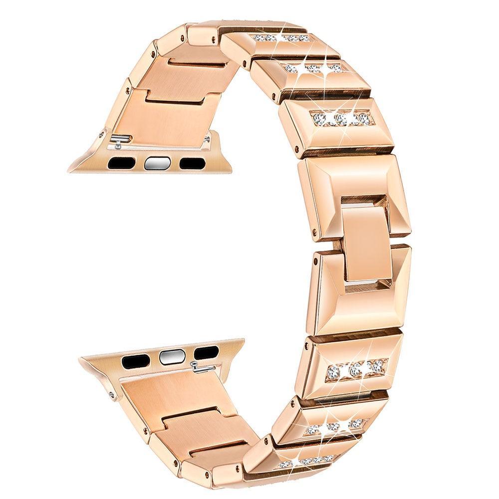 Apple Watch Band, Series crystal line bling Stainless Steel