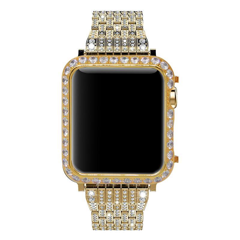 Apple Apple Watch Bezel case Cover, Rhinestone Crystal Big Diamond Jewelry Series 4, 40mm, 44mm