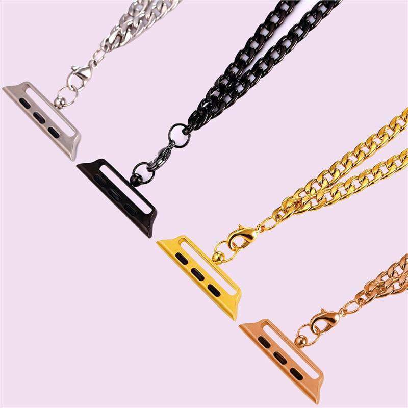 Chain Necklace Pendant Stainless Steel Chain Metal Series 7 6 5