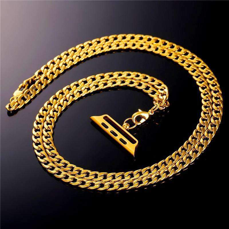 Chain Necklace Pendant Stainless Steel Chain Metal Series 7 6 5