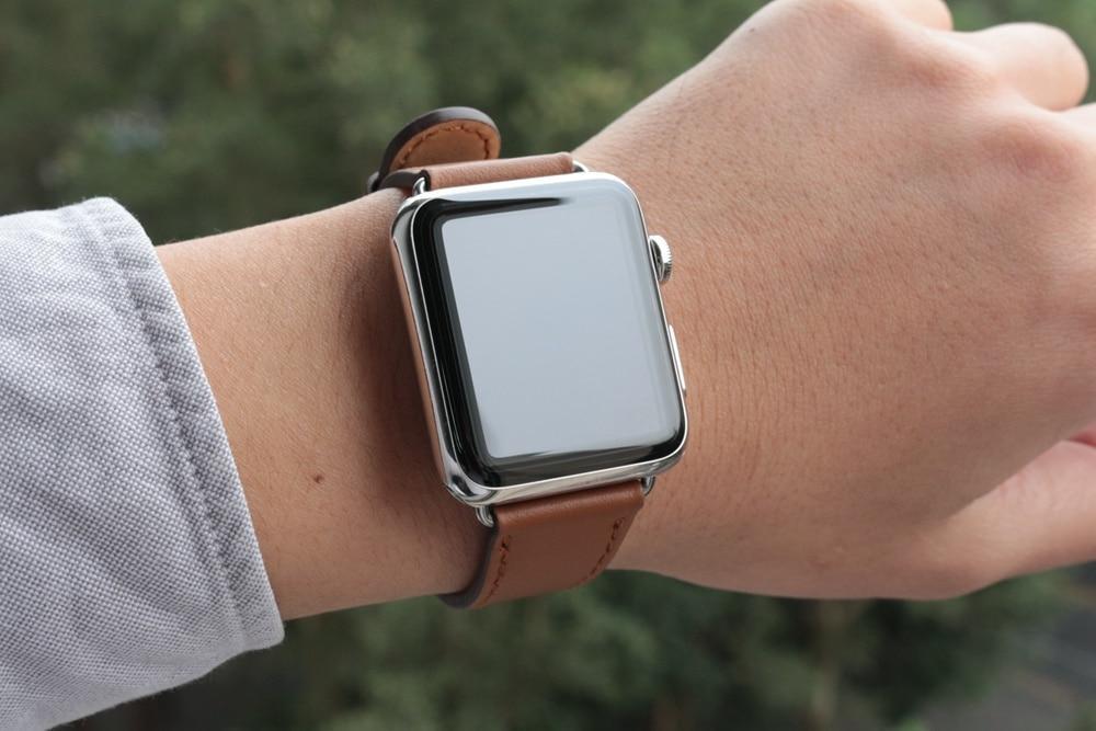 Apple Watch Brown Modern Buckle Modern Buckle Apple Watch Size
