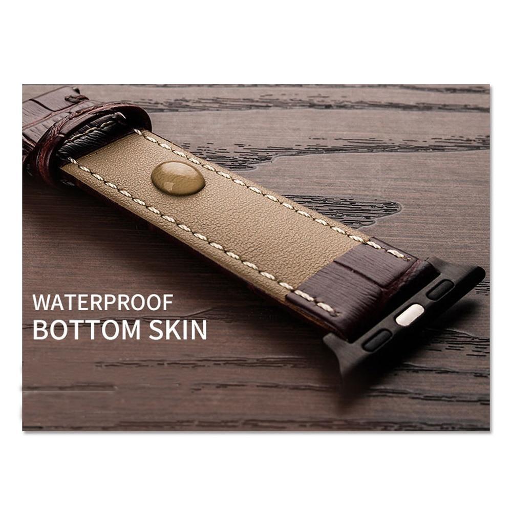 Luxury Checkered Bands Compatible with Apple Watch Band 38mm-49mm Genuine  Leather Strap for iWatch Series Ultra 8 7 6 5 4 3 21 S - AliExpress