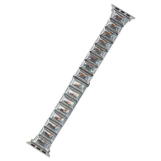 Apple Apple Watch Series 5 4 3 2 Band, Luxury Diamond Bling for Women Butterfly Buckle Metal Strap 38mm, 40mm, 42mm, 44mm
