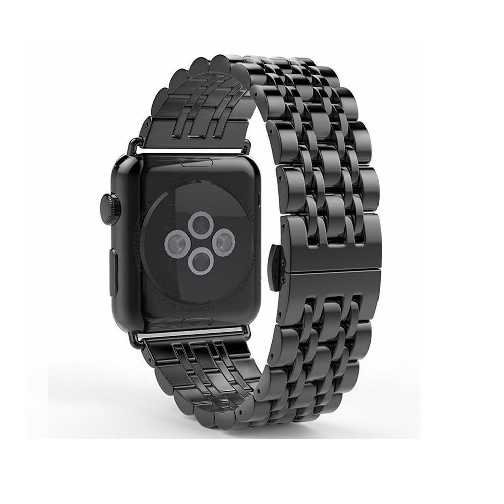 Apple Apple Watch Series 5 4 3 2 Band, Luxury metal Stainless Steel rolex Strap Bracelet Wrist Belt for iWatch 38mm, 40mm, 42mm, 44mm US Fast Shipping