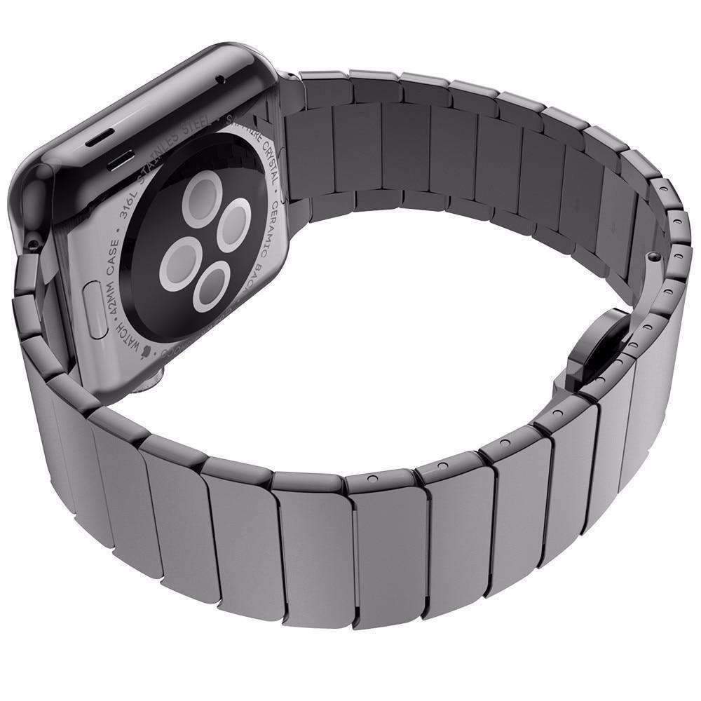 Alex 5 Link Watch Band in Silver Stainless Steel