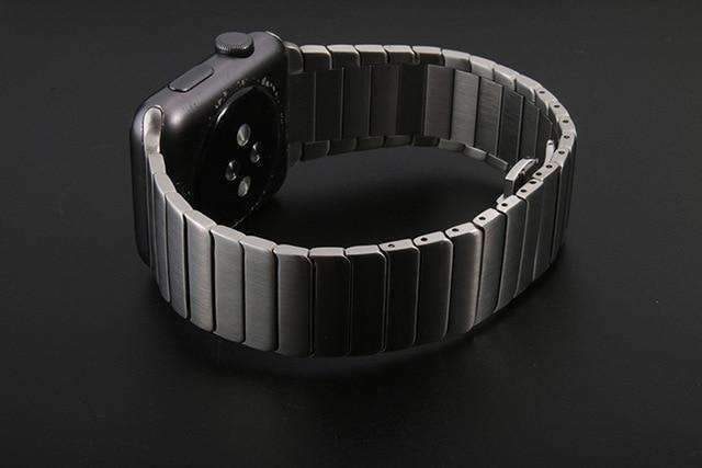 Silver/Gold Tri-Link Bracelet Band Strap for Apple Watch - iSTRAP