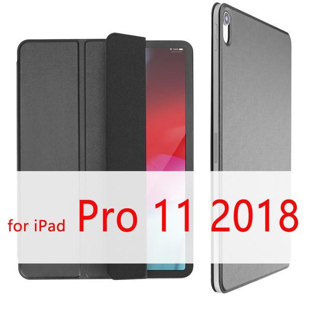 Apple Black 11 iPad Pro 12.9  case for 11" 2018, Magnetic Ultra Slim Smart Cover easy to Attach & Charge