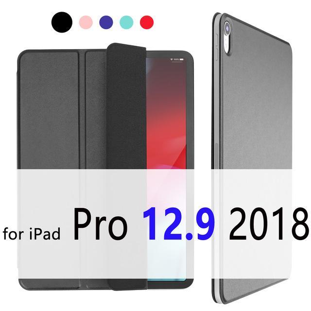 Apple Black 12.9 iPad Pro 12.9  case for 11" 2018, Magnetic Ultra Slim Smart Cover easy to Attach & Charge