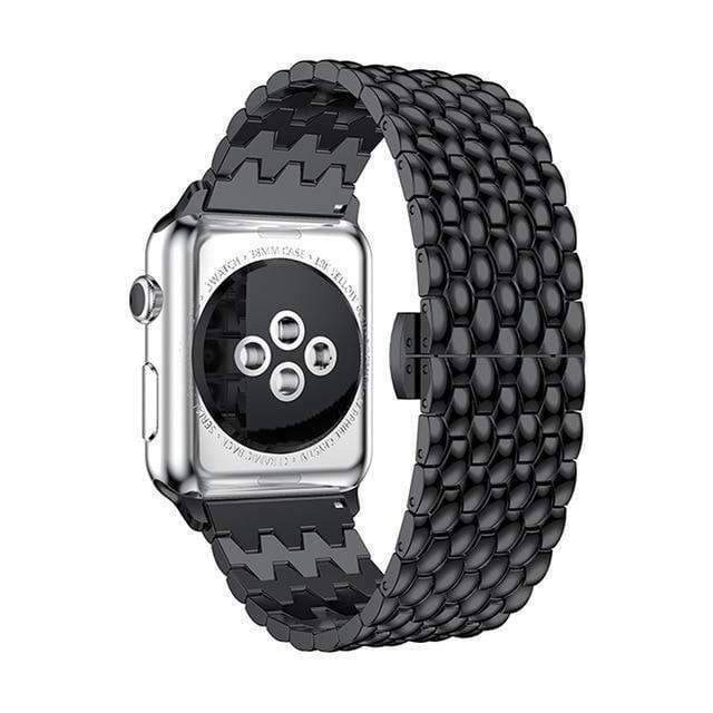 Apple Black / 38mm / 40mm Apple Watch Series 5 4 3 2 Band, Business Professional Style, Stainless Steel Strap Watch Band 40mm 44mm 38mm 42mm