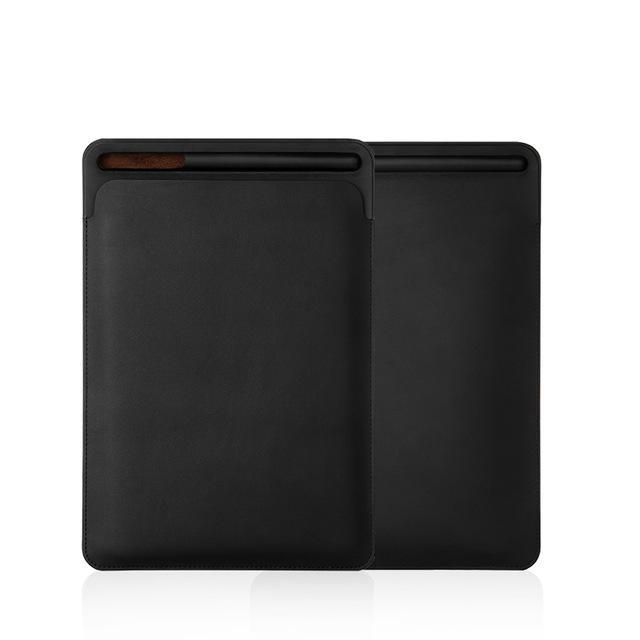 iCarryAlls Apple iPad Pro 12.9 Case with Handle, Leather Portfolio with iPad Pro Holder and Letter Size Writing Pad