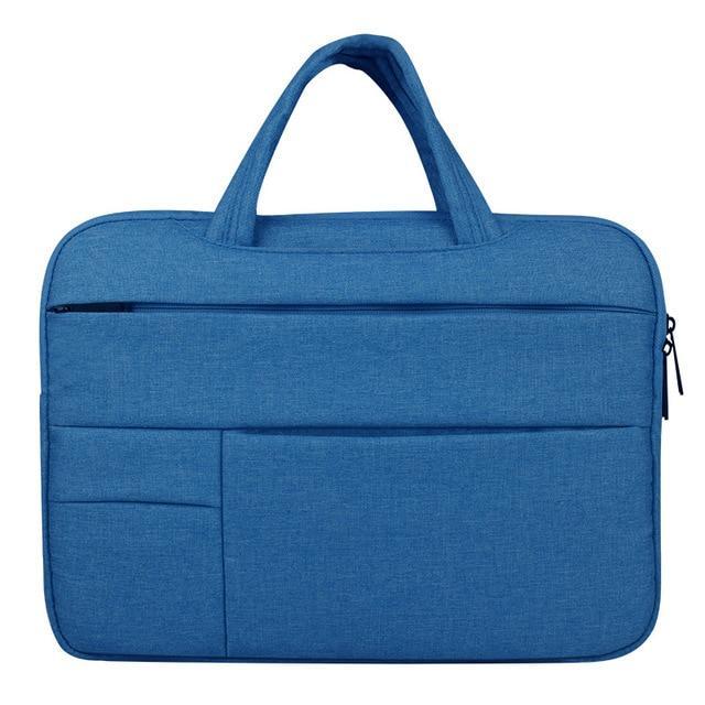 Apple Blue / 11.6 - 12 inch Laptop Sleeve Case Bag for Macbook Air 11 Air 13 Pro 13 Pro 15'' New Retina 12 13 15 Cover Notebook Handbag 14" 13.3"15.4" 15.6"