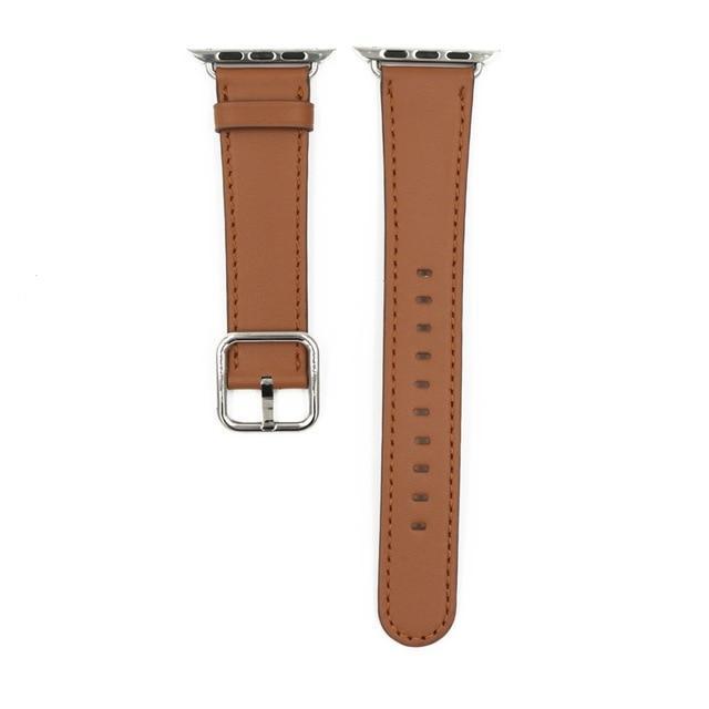 Classic Buckle Band Calf Leather With Square Buckle Series 7 6 5 4