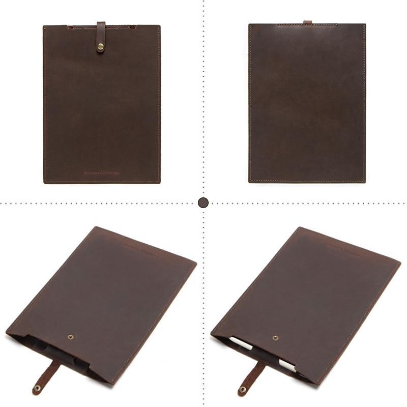 Distressed Tooled Leather 6 Ring Binder Leather Journals - Leather