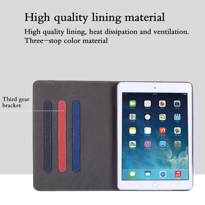 Apple Case For Apple iPad 9.7 2017 2018 5th 6th Generation Cover For iPad air 1 air 2 Pro 9.7 " Funda Tablet Canvas PU Leather Shell