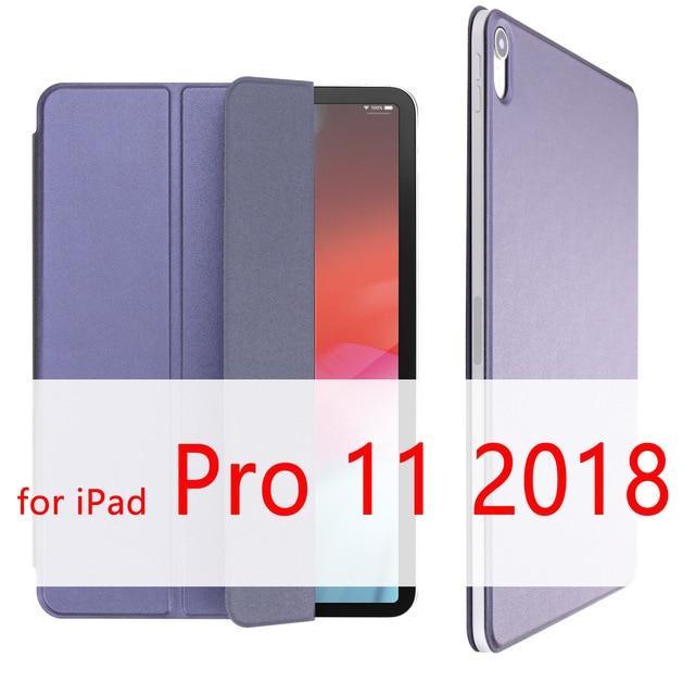 Apple Dark blue 11 iPad Pro 12.9  case for 11" 2018, Magnetic Ultra Slim Smart Cover easy to Attach & Charge