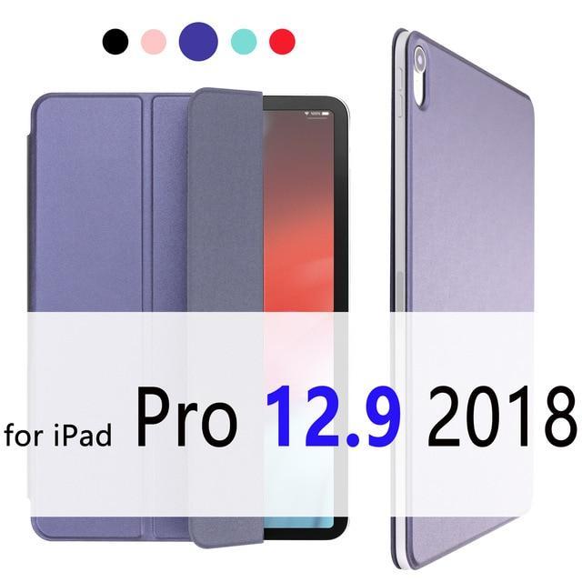 Apple Dark blue 12.9 iPad Pro 12.9  case for 11" 2018, Magnetic Ultra Slim Smart Cover easy to Attach & Charge