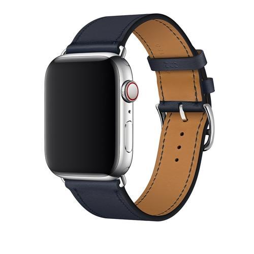 Apple Watch Band, Leather Single Strap Bracelet