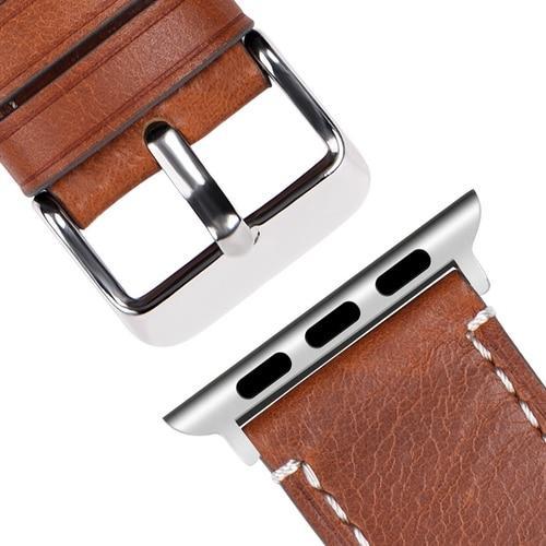 Apple dark brown strap / For Apple Watch 38mm Faux leather Apple Watch Bands 38mm 40mm 42mm 44mm, Watch Accessory Strap Bracelet Apple Watch Series 4/3/2/1