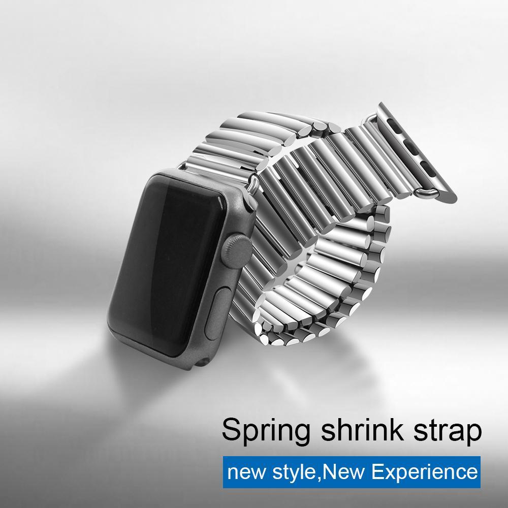 Elastic Watchband Stainless Steel Series 7 6 5 Metal Strap Strech Band –  www.
