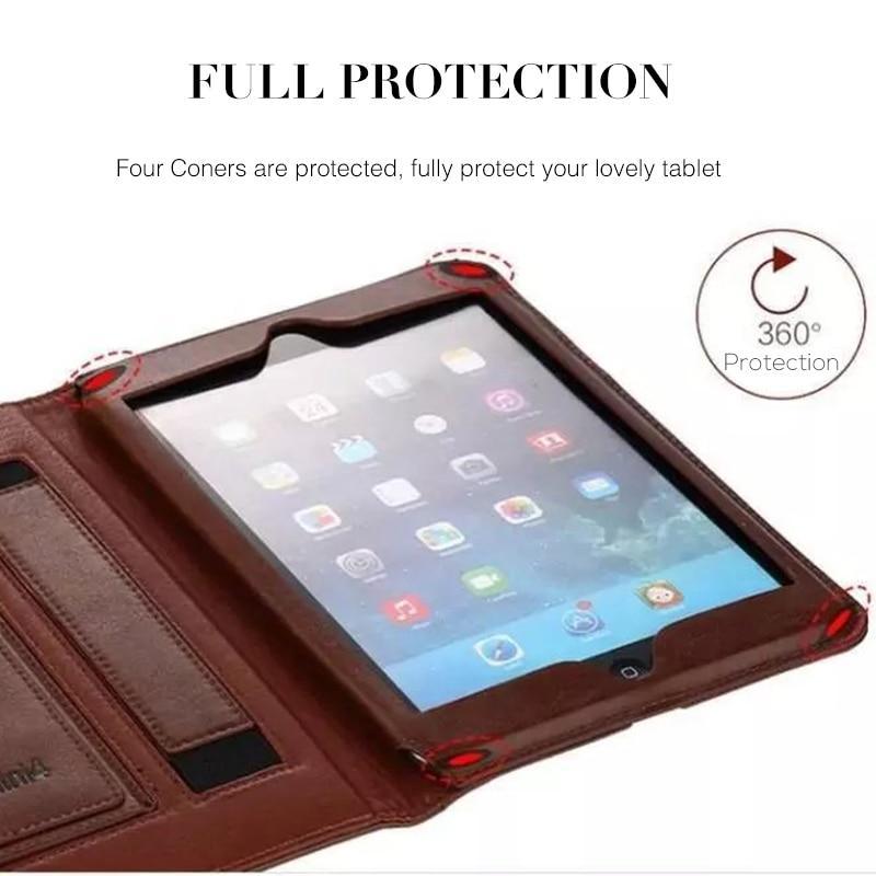 Apple for iPad 2018 Case Leather Cover for Ipad Air 2 Case Flip Stand Handhold Smart Case for Apple Ipad Air 1 for iPad 9.7 2017 2018
