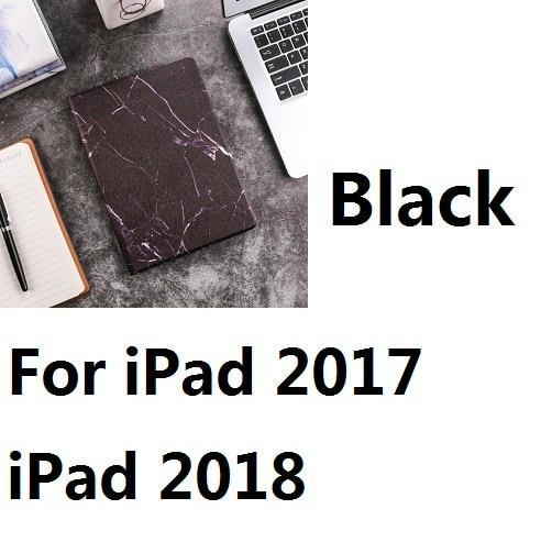 Apple For iPad2017 2018 B Hard Marble Pattern PC Material Support Protective Cover Case For iPad Air 1 2 Mini 1234 iPad 234 iPad 2017 2018 9.7inch