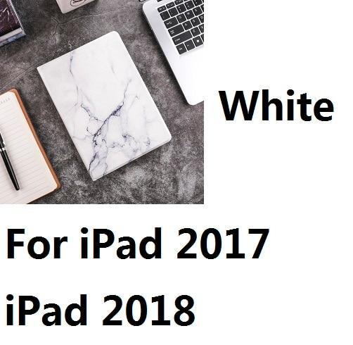 Apple For iPad2017 2018 W Hard Marble Pattern PC Material Support Protective Cover Case For iPad Air 1 2 Mini 1234 iPad 234 iPad 2017 2018 9.7inch