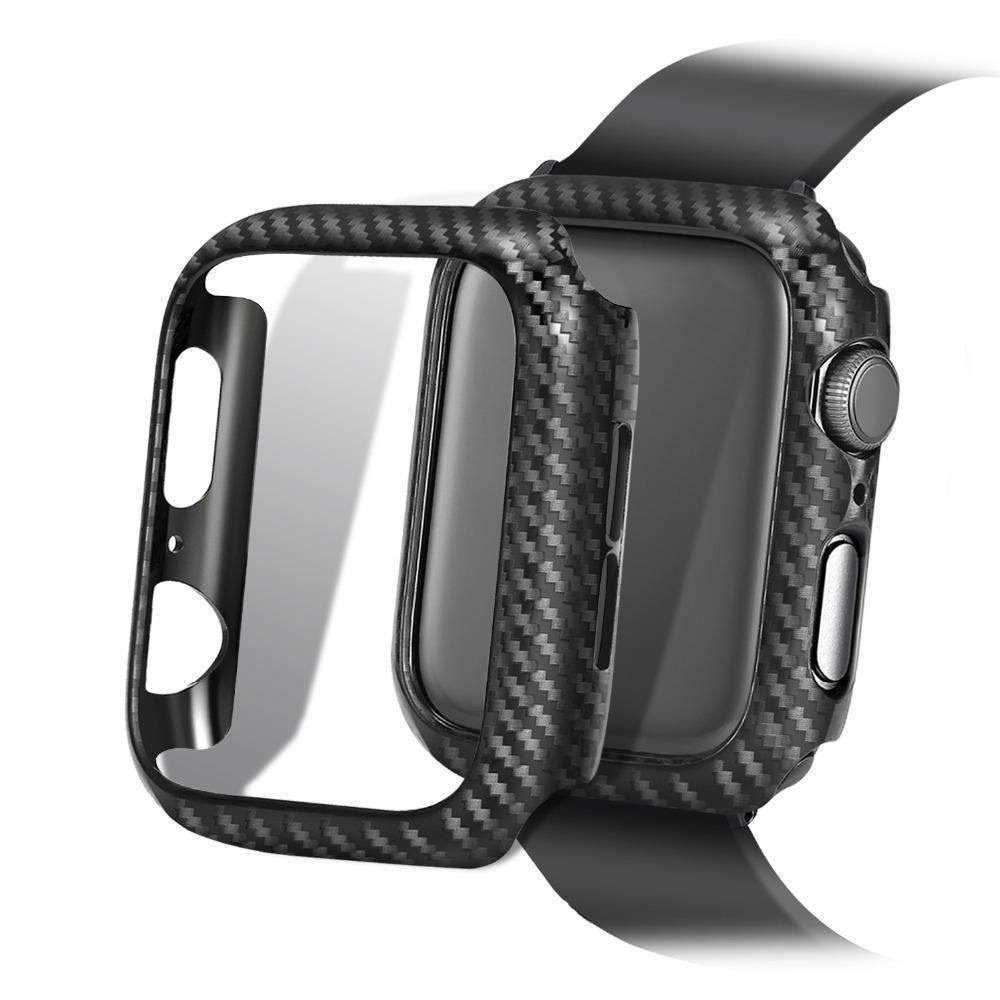 www.Nuroco.com - Frame Carbon Protective Case For Apple Watch 4