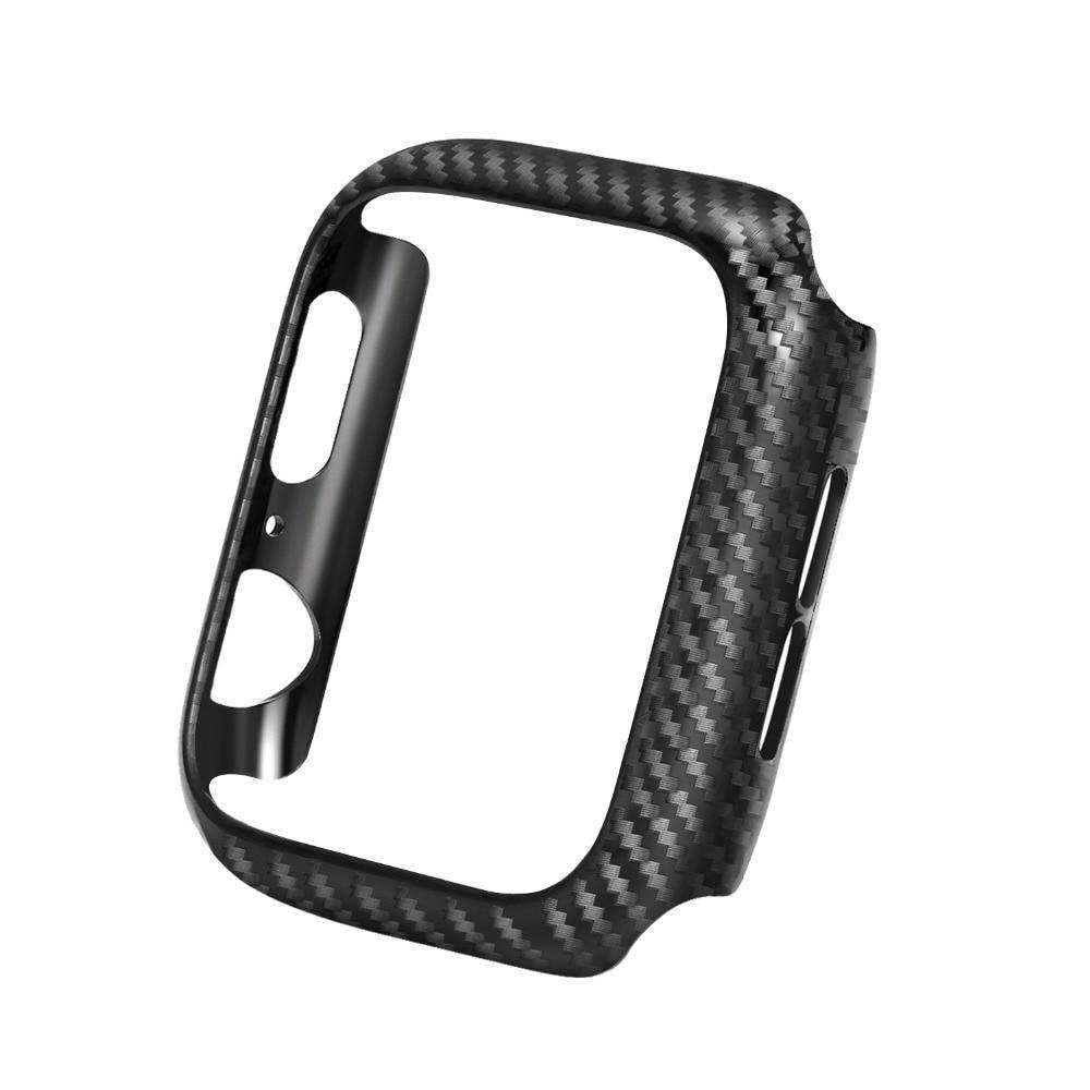 Apple Frame Carbon Protective Case For Apple Watch 4 bands 42mm 44mm 38mm 40mm watch covers Bumper for iwatch series 3 2 1 Accessories - USA Fast Shipping