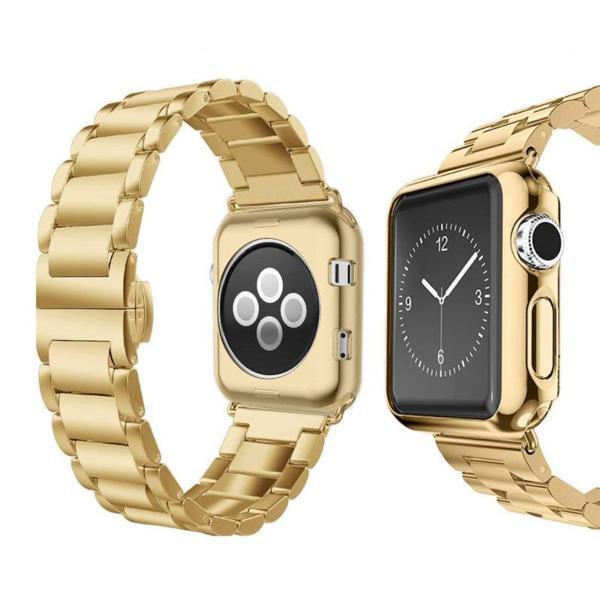 Gold Stainless Steel Series Apple Watch 44mm Case Luxury Case