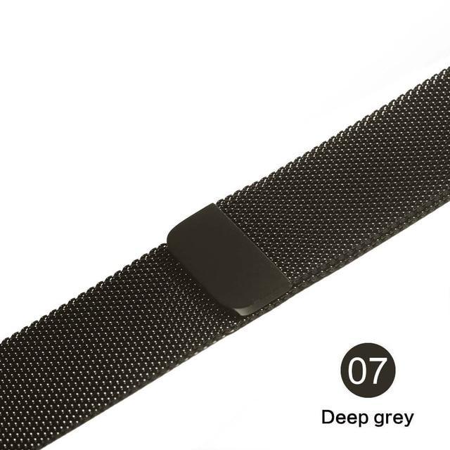 Apple Gold Color / For 38MM and 40MM milanese loop for apple watch Series 1 2 3 4 5 band for iwatch stainless steel strap Magnetic buckle 38mm 40mm 42mm44mm Bracelet