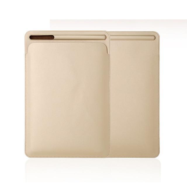 Apple Gold iPad air fits 9.7 10.5 case sleeve Pouch Bag Cover with Pencil Slot
