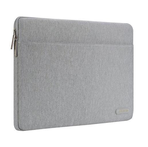Apple Gray / 11 inch Soft Laptop Sleeve Bag for Macbook Dell HP Asus Acer Lenovo Surface Notebook Air/Pro 11 13 13.3 14 15 inch Canvas Cover