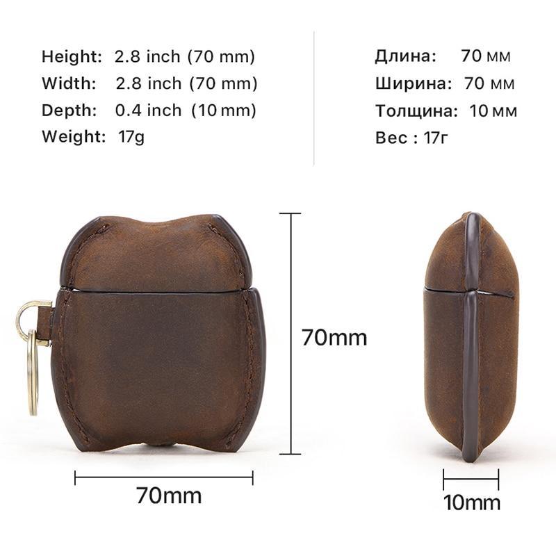 Pu Leather Designer Airpod Case  Leather Headset Accessories Box - Luxury  Brand - Aliexpress