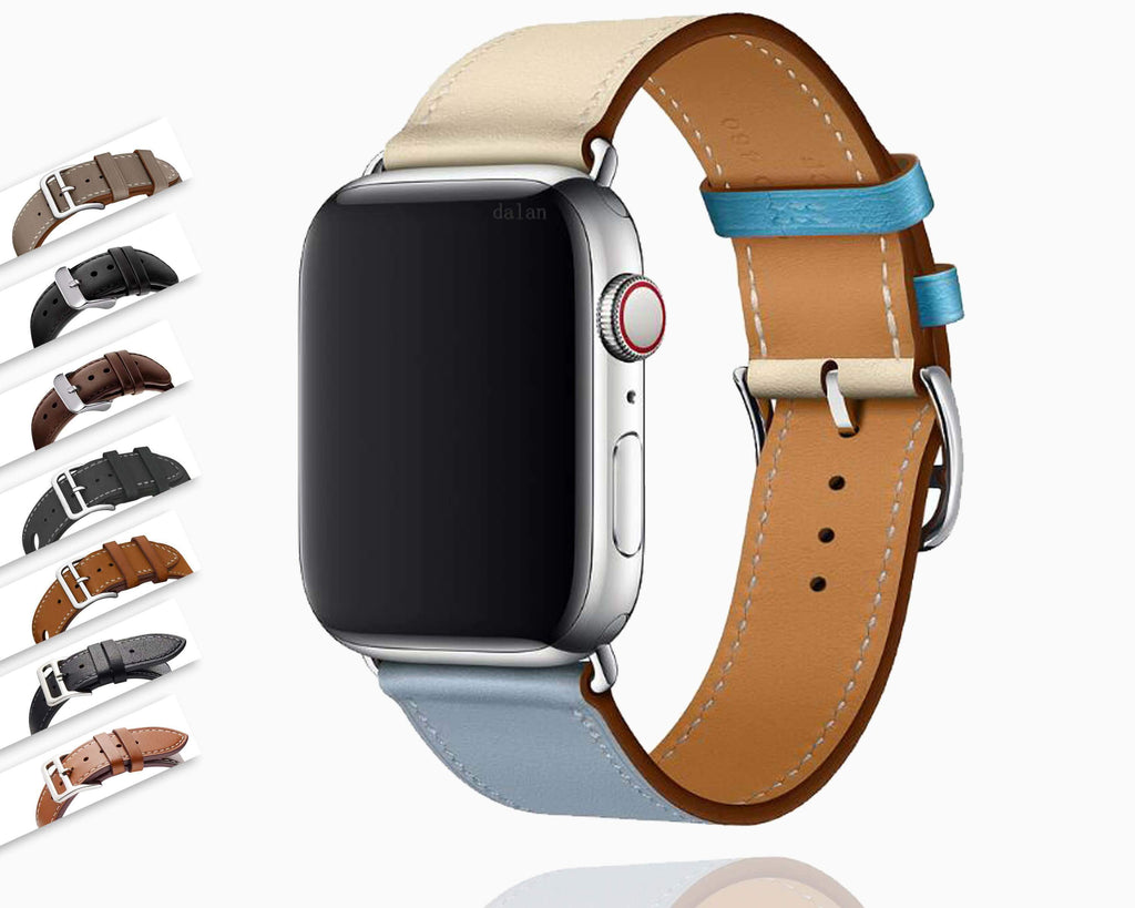 High-quality Leather loop Sport Strap Single-band for Apple Series 7 6