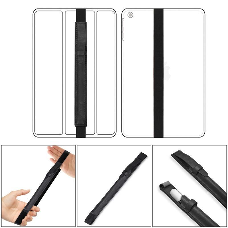 Apple New PU Leather Case For Apple Pencil Bag Tablet Touch Screen Pencil Holder Elastic Protective Sleeve Pouch Case For Apple Pencil