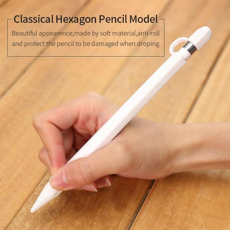 Apple Pencil Cap for Apple Pencil Fashion Silicone Cover Soft Protective Shell for Apple Pencil Anti-Lost Case New