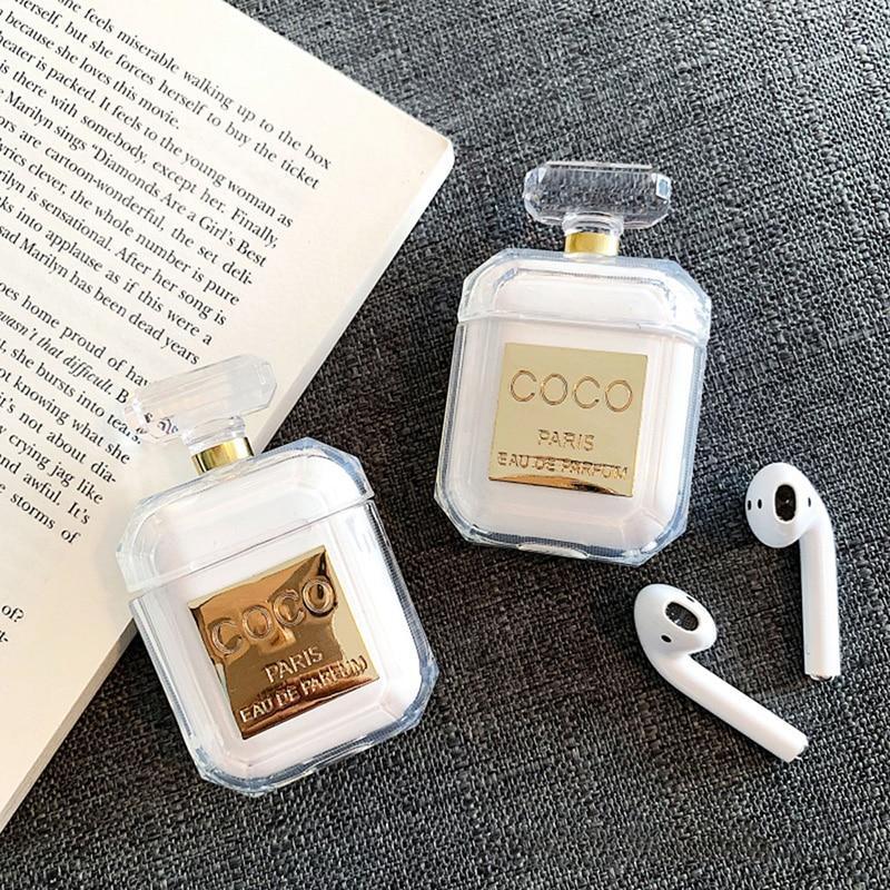 Perfume bottle Silicone Case For Airpods Earphone Protective Case