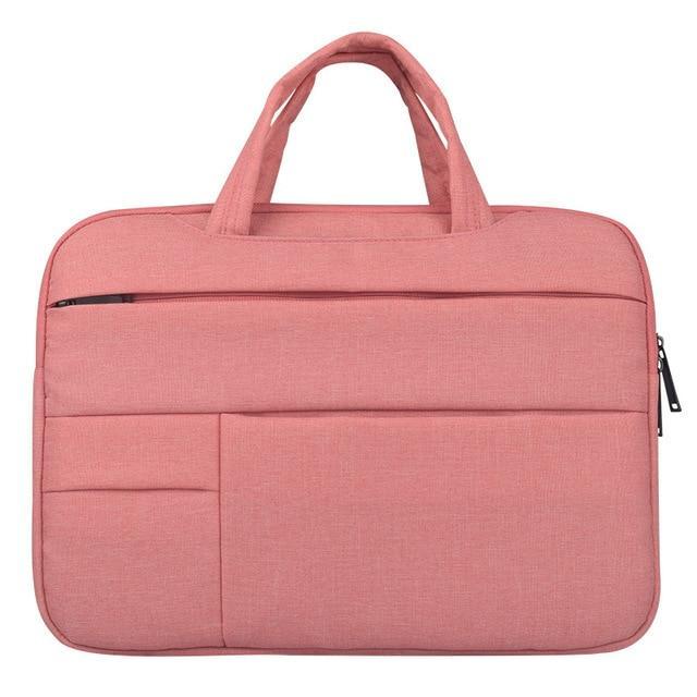 Apple Pink / 11.6 - 12 inch Laptop Sleeve Case Bag for Macbook Air 11 Air 13 Pro 13 Pro 15'' New Retina 12 13 15 Cover Notebook Handbag 14" 13.3"15.4" 15.6"