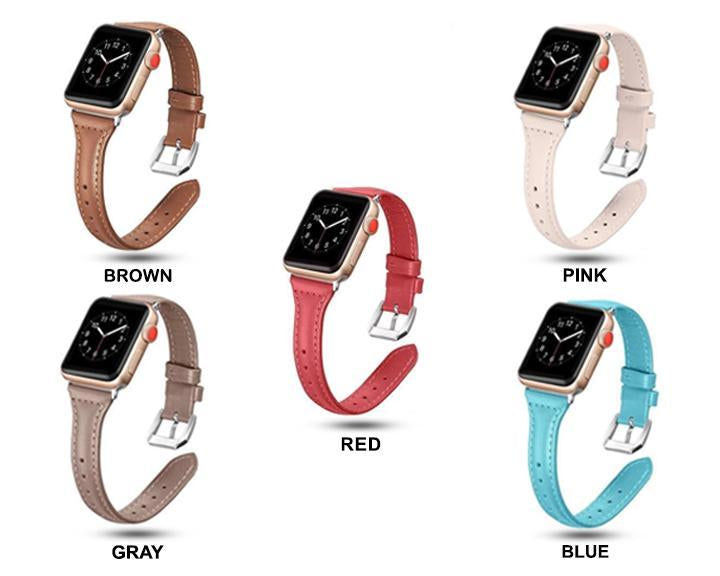 Apple Pulseira strap For apple watch band iwatch 4 3 42mm 38mm 44mm 40mm correa for apple watch band leather Bracelet Accessories, USA Fast Shipping